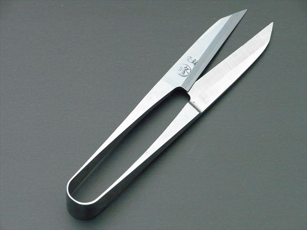 握り鋏 まる修１２０㎜長刃糸切ばさみ