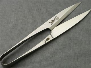 高級糸切り鋏（握り鋏）左平次105�o先細　日本製
