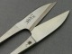 糸切り鋏（握り鋏）左平次120�o爪型　日本製　刃部分画像